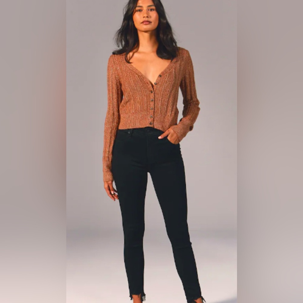 A&F - The Super Skinny Ankle High Rise Jeans